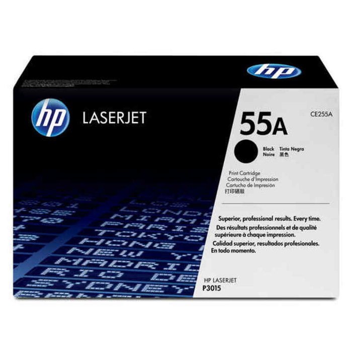 HP 55A Negro (CE255A) Cartucho de Tóner Original