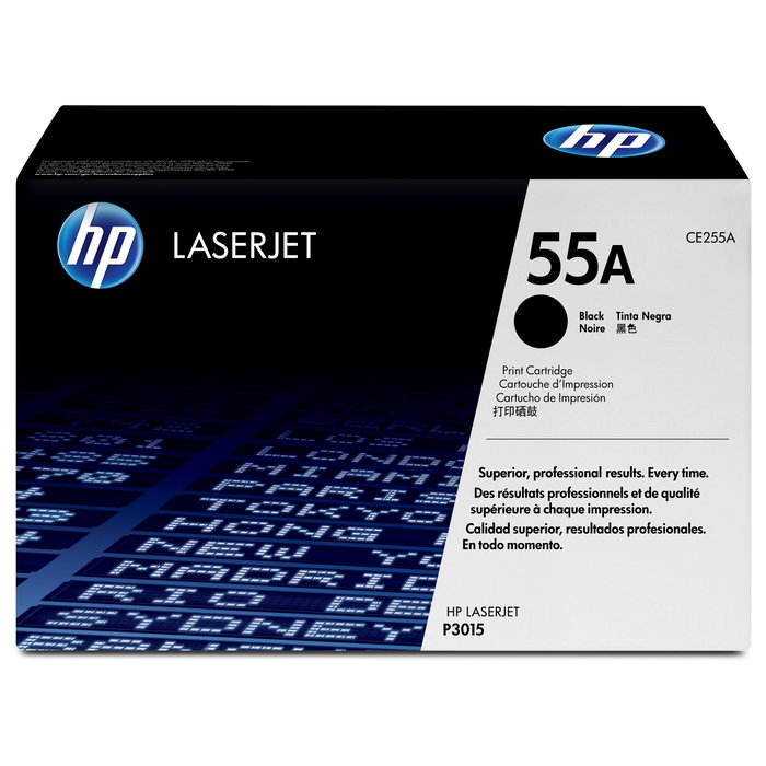 HP 55A Negro (CE255A) Cartucho de Tóner Original