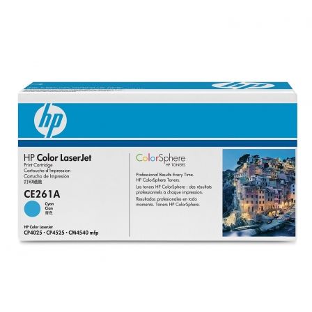 HP Cartucho de Tóner 648A CE261A Cian HP Cartucho de Tóner 648A CE261A Cian