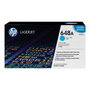 HP Tóner 648A Cyan CE261A - Cartucho de Tinta Original HP648A Compatible con HP LaserJet