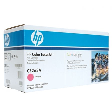 HP Cartucho de Tóner 648A Magenta CE263A