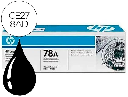 HP 78A Negro Multipack (Pack de 2) CE278AD