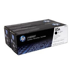 HP 85A Negro Pack de 2 Cartuchos de Tóner Original LaserJet (CE285AD) inevitable