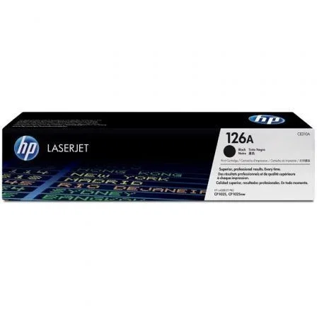 HP Cartucho de tóner original LaserJet 126A Negro CE310A HP Cartucho de tóner original LaserJet 126A Negro CE310A