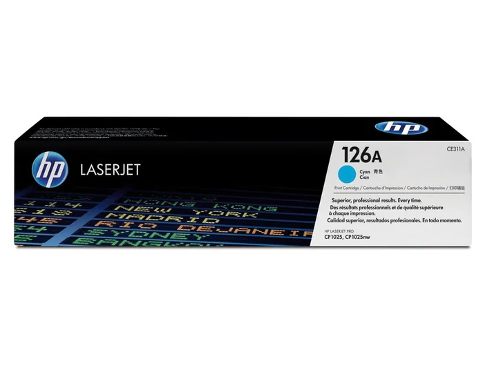 HP 126A Cartucho de Tóner Original Cian (CE311A)