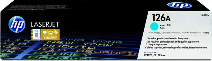HP 126A Cartucho de Tóner Original Cian (CE311A)