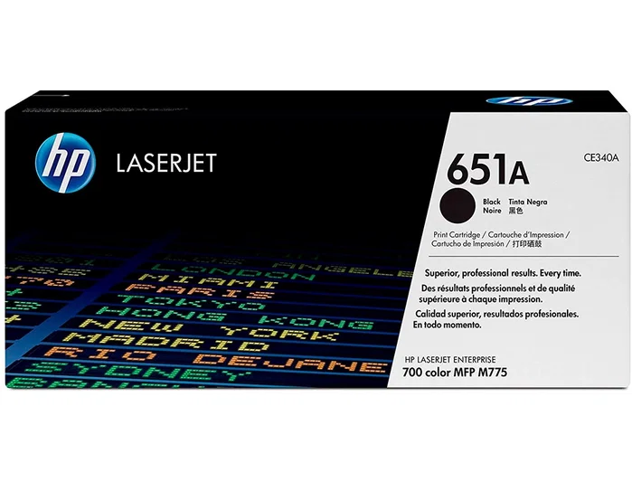 HP 651A Negro CE340A Original