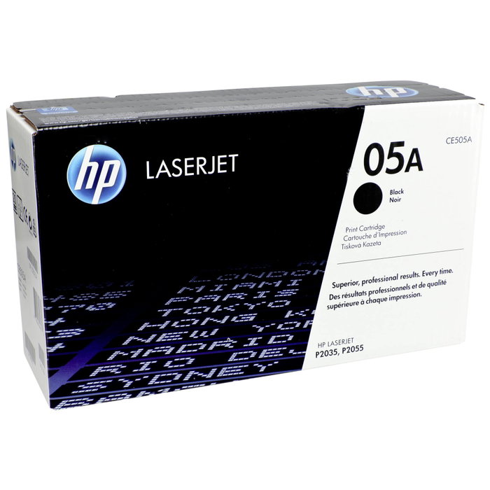 HP 05A CE505A Tóner Negro Original