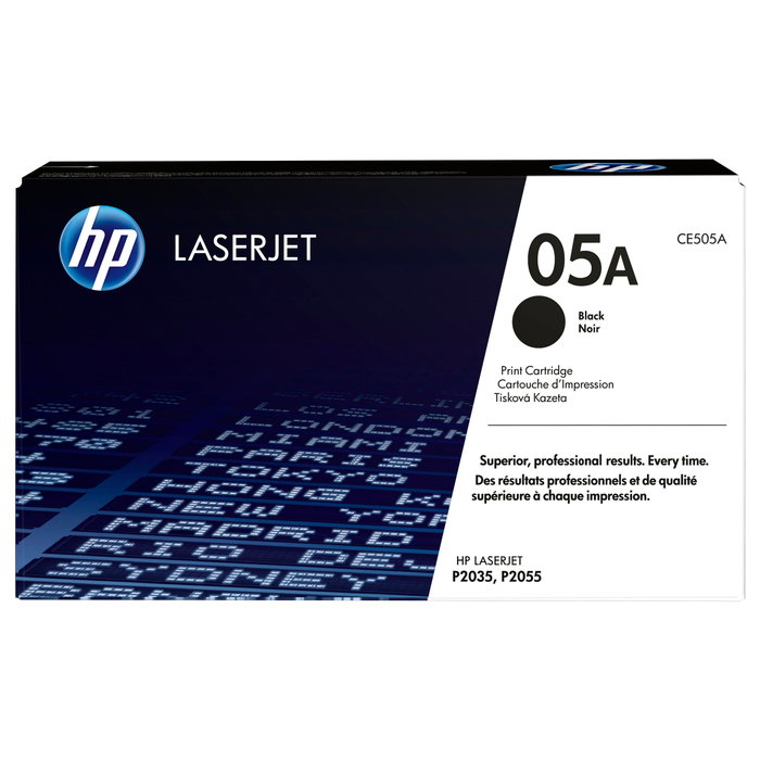 HP 05A CE505A Tóner Negro Original