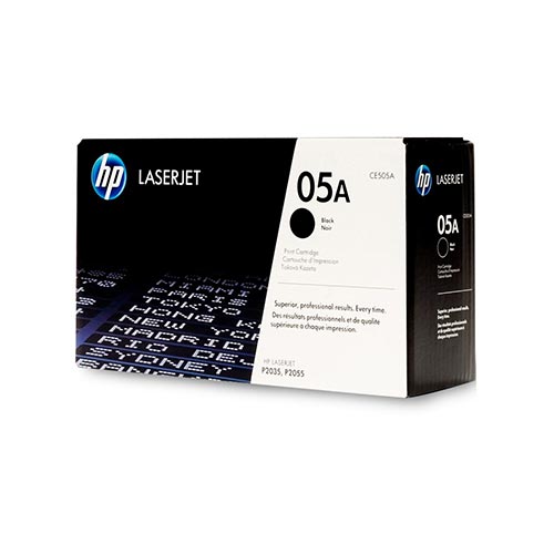 HP 05A CE505A Tóner Negro Original