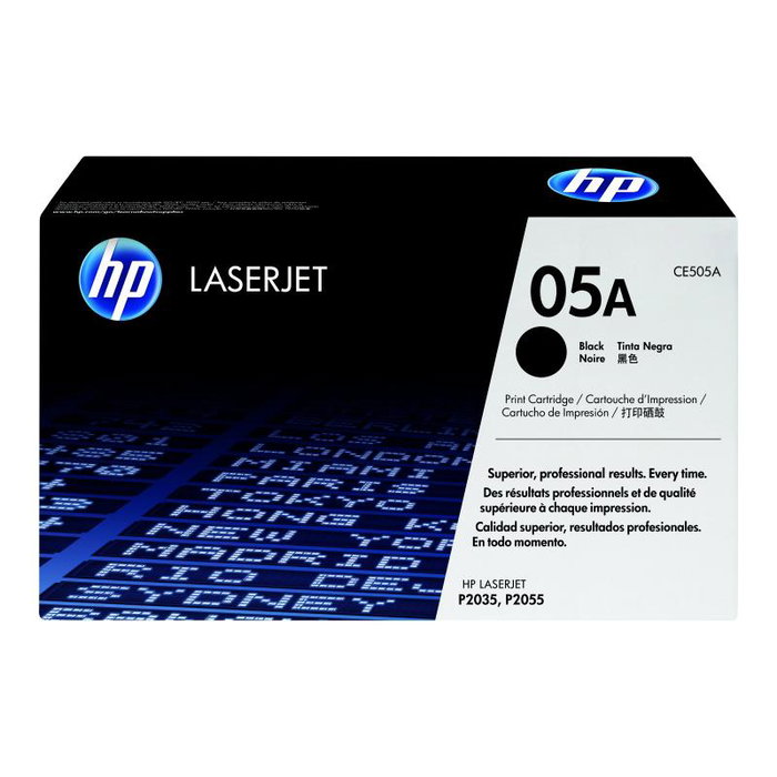 HP 05A CE505A Tóner Negro Original