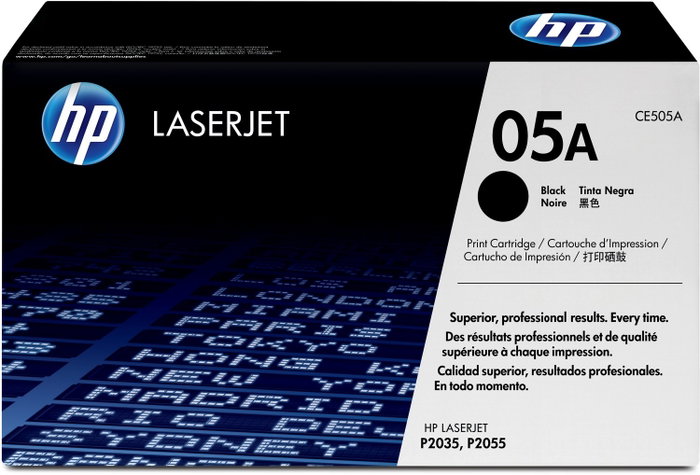 HP 05A CE505A Tóner Negro Original