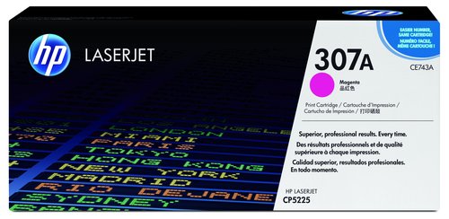 HP 307A Magenta (CE743A) Cartucho de Tóner Original