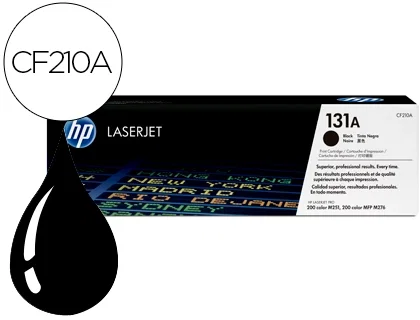 HP 131A Negro CF210A Cartucho de Tóner Original