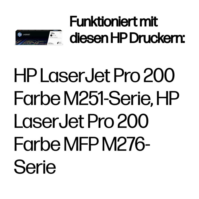 HP 131A Negro CF210A Cartucho de Tóner Original