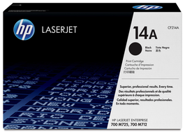 HP Cartucho de tóner original LaserJet 14A Negro (CF214A)