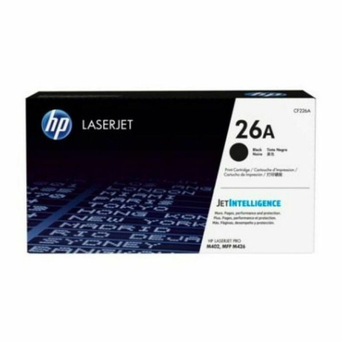 HP Cartucho de tóner 26A CF226A Negro para LaserJet Pro M402/M426 HP Cartucho de tóner 26A CF226A Negro para LaserJet Pro M402/M426