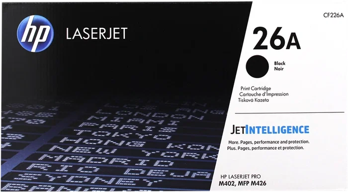 HP Cartucho de tóner 26A Negro CF226A para LaserJet Pro M402/M426