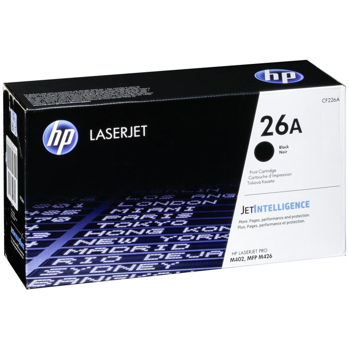HP Cartucho de tóner 26A Negro CF226A para LaserJet Pro M402/M426
