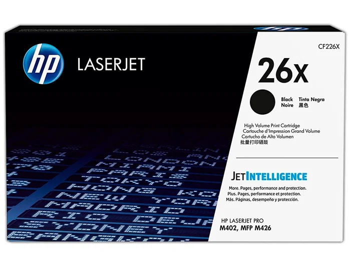 HP Cartucho de tóner original 26X negro (CF226X) de alta capacidad