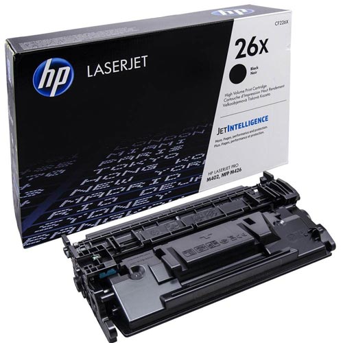 HP Cartucho de Tóner Original 26X Negro (CF226X) Alta Capacidad