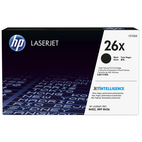 HP 26X Negro (Pack de 2) CF226XD de alta capacidad HP 26X Negro (Pack de 2) CF226XD de alta capacidad