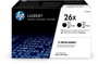 HP 26X Negro (Pack de 2) CF226XD de alta capacidad