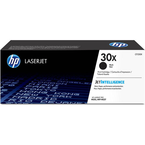 HP Cartucho de tóner Original 30X Negro CF230X Alta Capacidad HP Cartucho de tóner Original 30X Negro CF230X Alta Capacidad