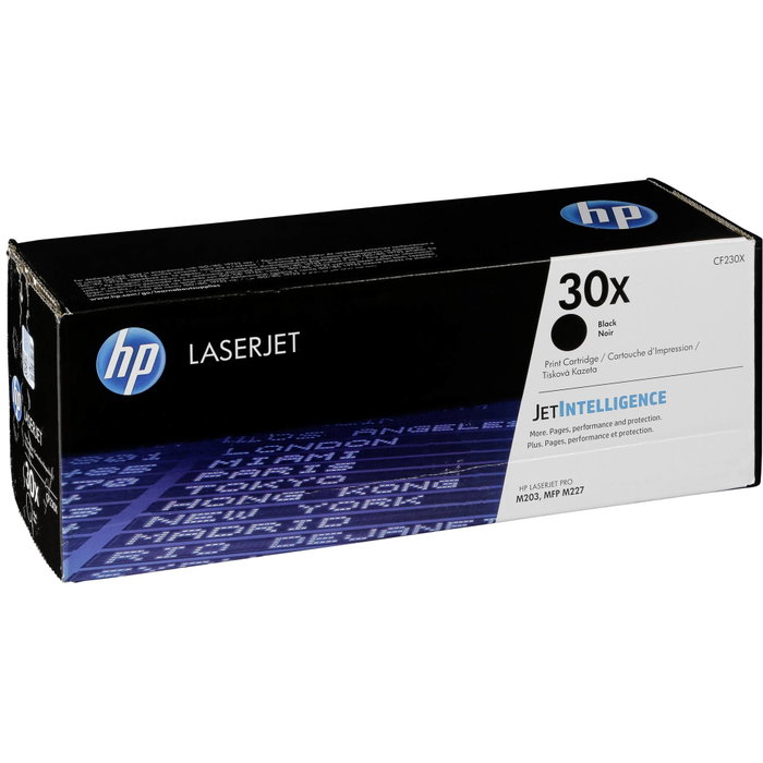 HP Cartucho de tóner Original 30X Negro CF230X Alta Capacidad HP Cartucho de tóner Original 30X Negro CF230X Alta Capacidad