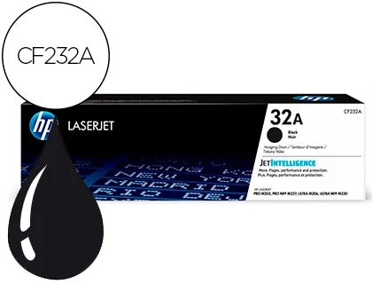 HP 32A (CF232A) Unidad de tambor Negro HP 32A (CF232A) Unidad de tambor Negro