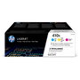 HP 410X CF252XM Multipack de Tóner de Alta Capacidad (Cian, Magenta, Amarillo) de 3 Unidades