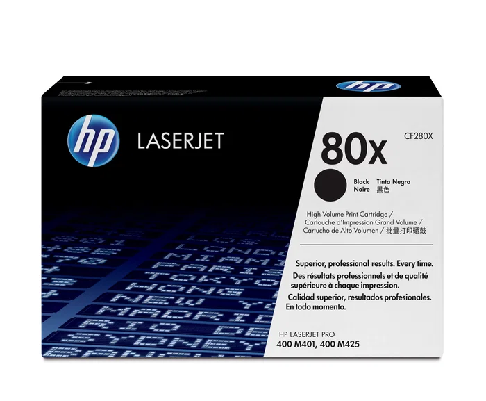 HP Toner 80X CF280X Negro Alta Capacidad