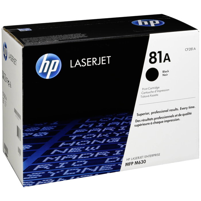 HP Cartucho de tóner original LaserJet 81A negro CF281A HP Cartucho de tóner original LaserJet 81A negro CF281A
