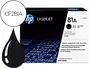 HP Cartucho de tóner original LaserJet 81A negro CF281A