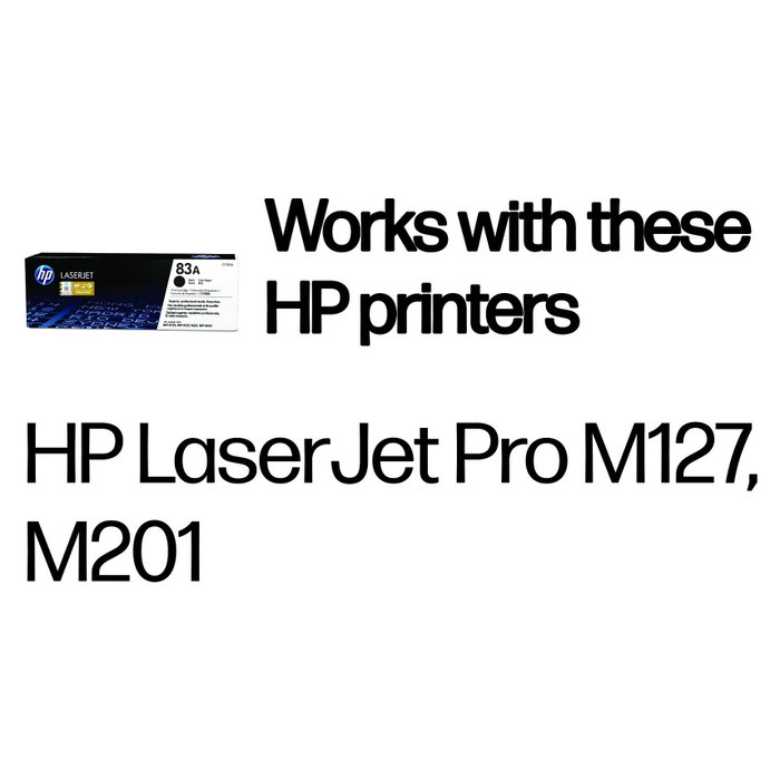HP Cartucho de Tóner 83A Negro CF283A Original