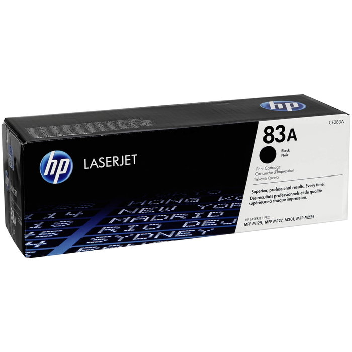 HP 83A Negro (CF283A) Cartucho de Tóner Original HP 83A Negro (CF283A) Cartucho de Tóner Original