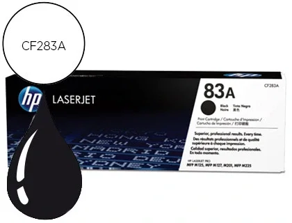 HP Cartucho de Tóner 83A Negro CF283A Original