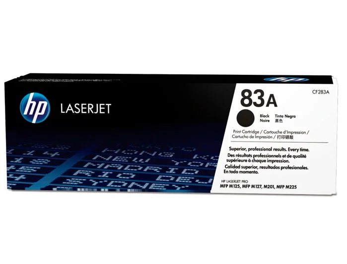 HP Cartucho de Tóner 83A Negro CF283A Original