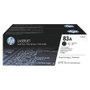 HP Pack de 2 Cartuchos de Tóner Original LaserJet 83A Negro (CF283AD)