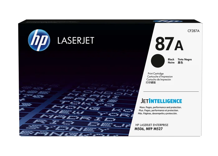 HP 87A Negro Original LaserJet Cartucho de Tóner CF287A HP 87A Negro Original LaserJet Cartucho de Tóner CF287A