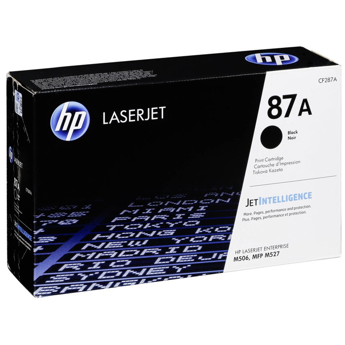 HP 87A Negro Original LaserJet Cartucho de Tóner CF287A HP 87A Negro Original LaserJet Cartucho de Tóner CF287A