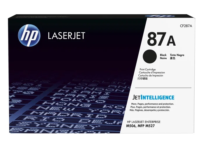 HP 87A Negro Original LaserJet Cartucho de Tóner CF287A HP 87A Negro Original LaserJet Cartucho de Tóner CF287A