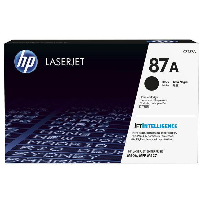 HP 87A Negro Original LaserJet Cartucho de Tóner CF287A HP 87A Negro Original LaserJet Cartucho de Tóner CF287A