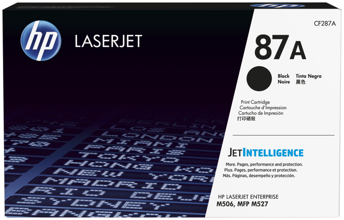 HP 87A Negro Original LaserJet Cartucho de Tóner CF287A HP 87A Negro Original LaserJet Cartucho de Tóner CF287A