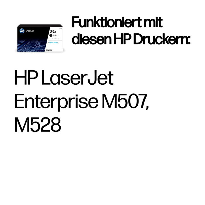 HP 89A CF289A Negro