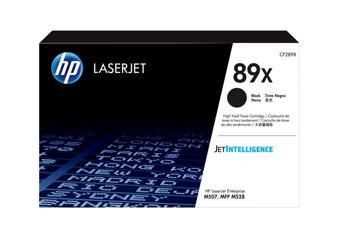 HP Cartucho de tóner Original LaserJet 89X negro de alta capacidad CF289X