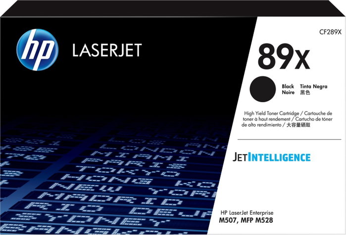 HP Cartucho de tóner Original LaserJet 89X Negro CF289X