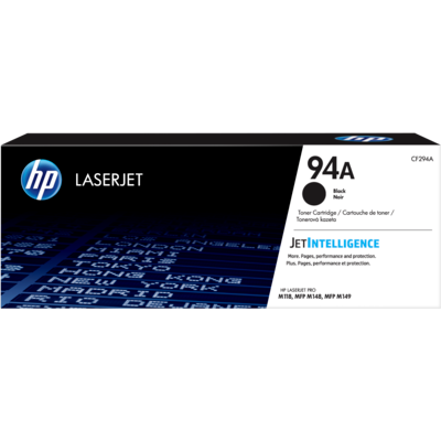 HP Cartucho de Tóner Original LaserJet 94A Negro CF294A HP Cartucho de Tóner Original LaserJet 94A Negro CF294A