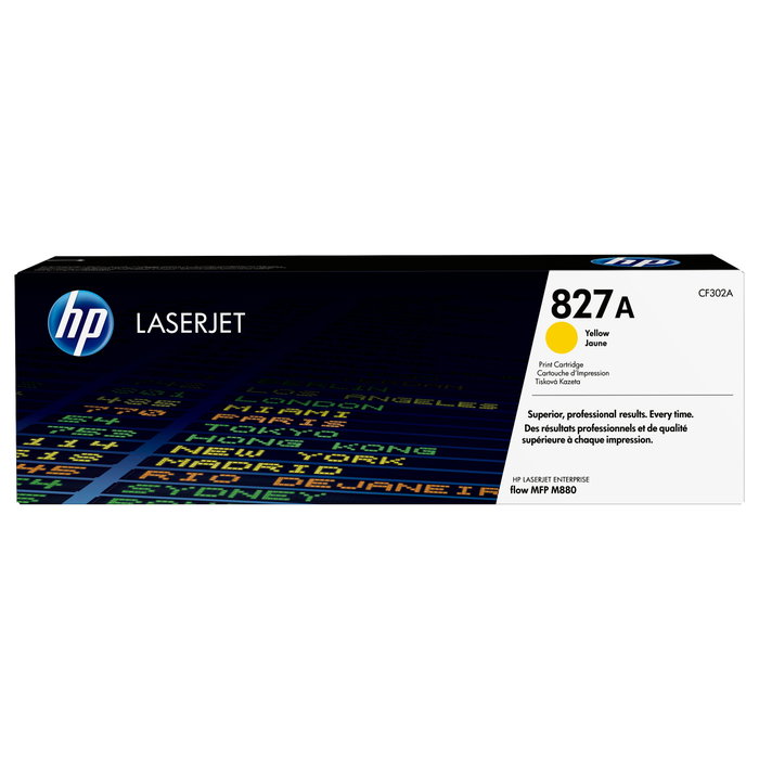 HP 827A Amarillo CF302A Original LaserJet Toner Cartridge HP 827A Amarillo CF302A Original LaserJet Toner Cartridge