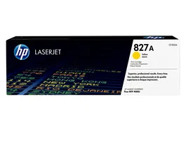 HP Toner Original 827A ColorSphere CF302AC Amarillo - Cartucho de Tóner LaserJet, 32.000 Páginas, para Enterprise/Flow M880, 1 Unidad